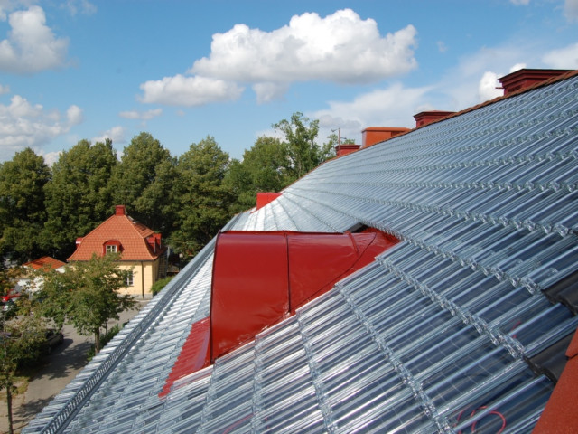 Power glas roof example